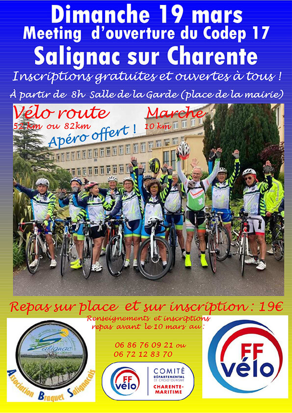 Meeting d'ouverture 2023 - Cliquez pour télécharger le flyer avec bulletin d'inscription