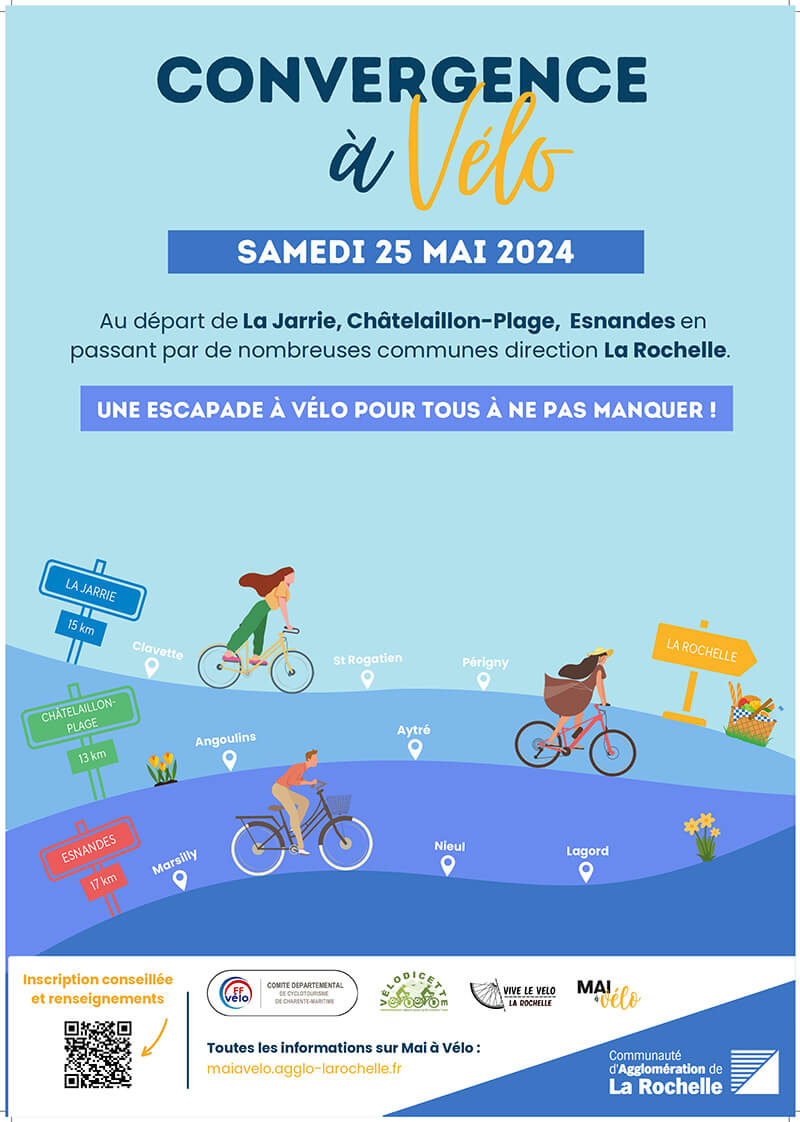 2024 05 25 Convergence a velo affiche