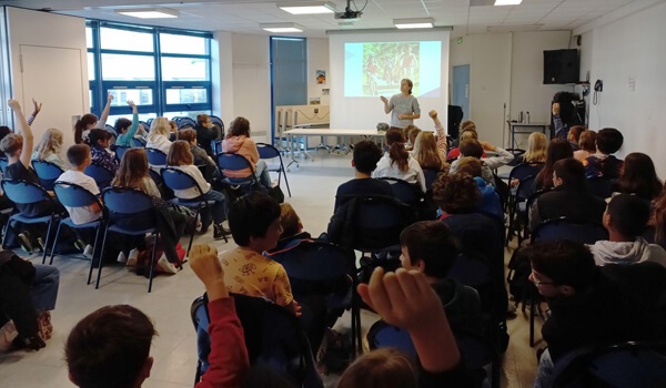 Intervention au collège Jean Guiton