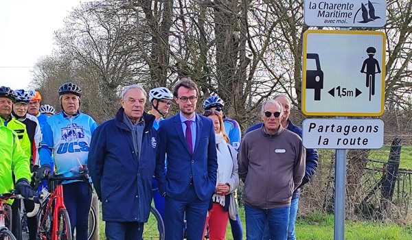 Sécurité routière : Inauguration du panneau "Partageons la ...